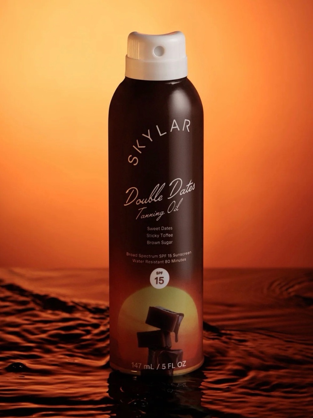 Skylar Double Dates Tanning Oil SPF50